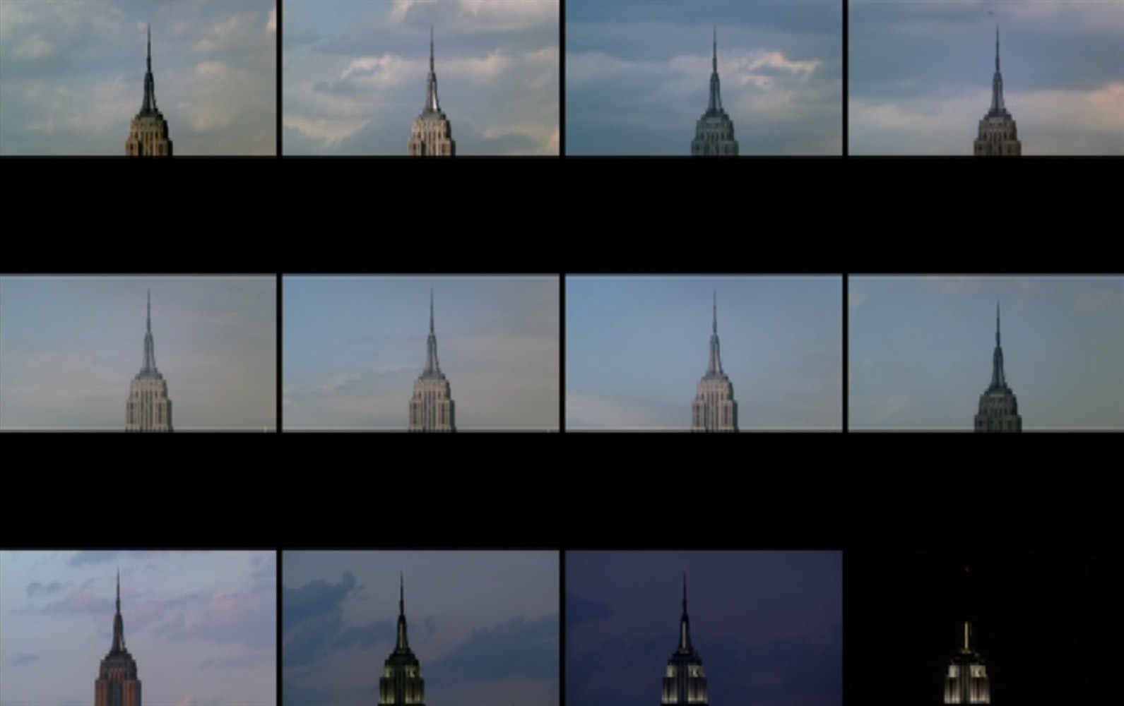 Douglas Gordon New Colour Empires 2006–2010 Single channel video for monitor 17:45 min / Loop, no sound