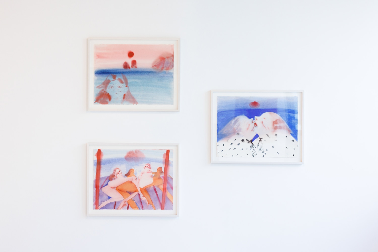 Installation view, Sofia Mitsola, Leaving the Island, HiFLOW, Geneva, 2025