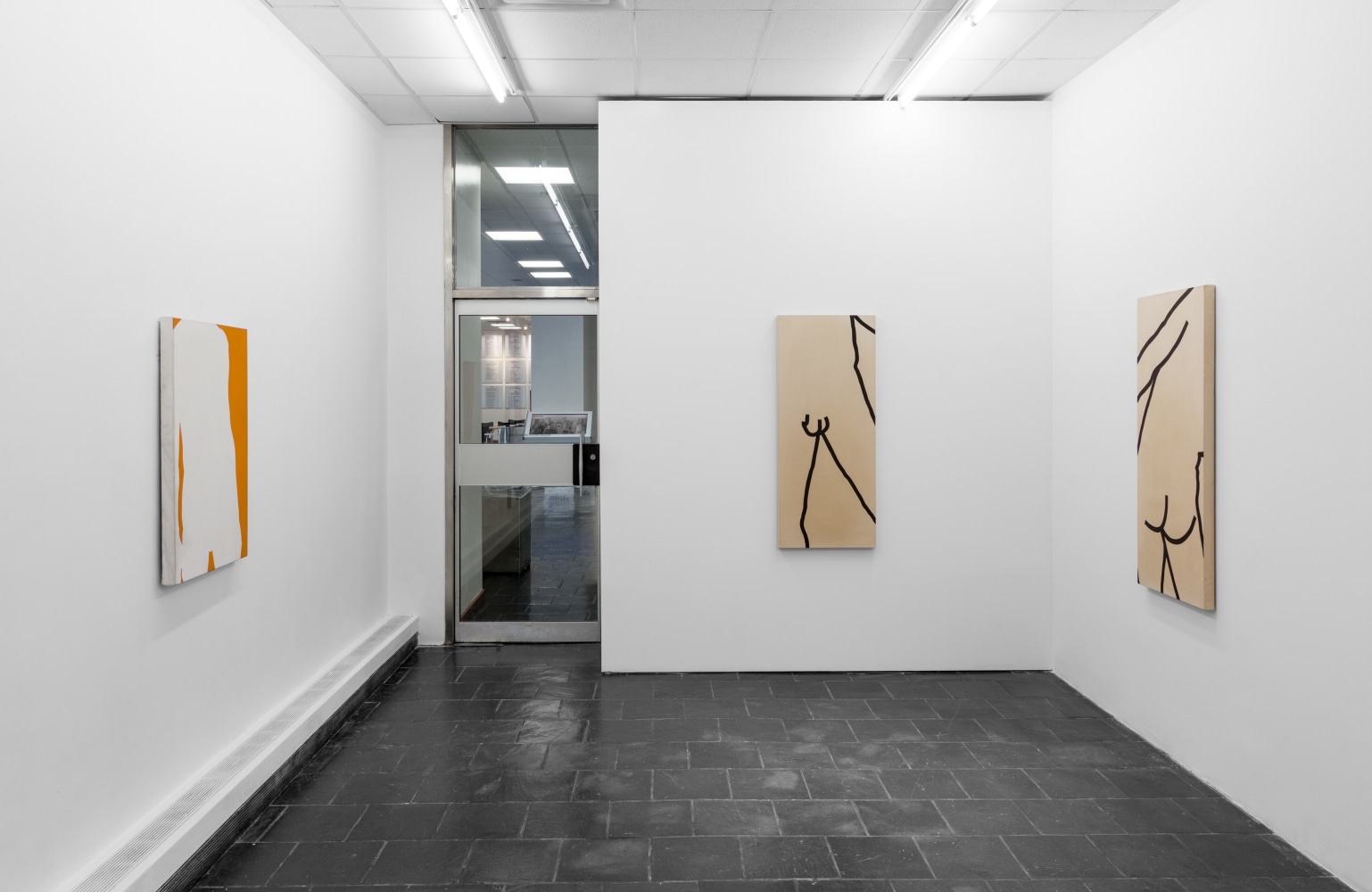 Installation view of works by John Giorno