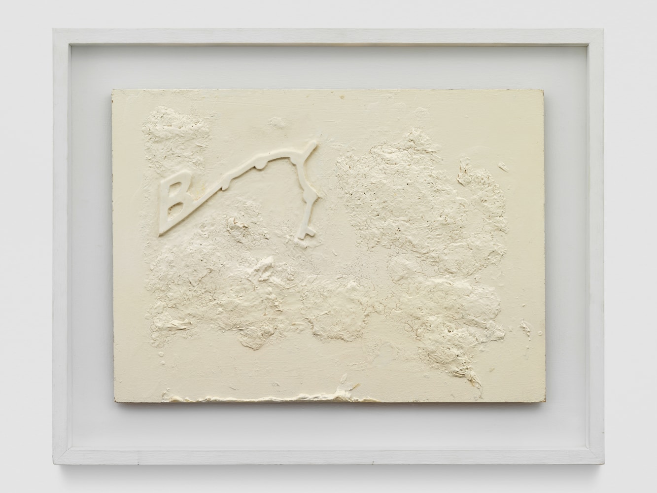 Namensbild (Brodar)

1976

Lacquer, plaster, polyester, cardboard, hardboard

Object 50 x 69.5 cm / 19 5/8 x 27 3/8 in

Frame 70 x 88 x 5 cm / 27 1/2 x 34 5/8 x 2 in

&amp;copy; Archiv Franz West &amp;copy; Estate Franz West