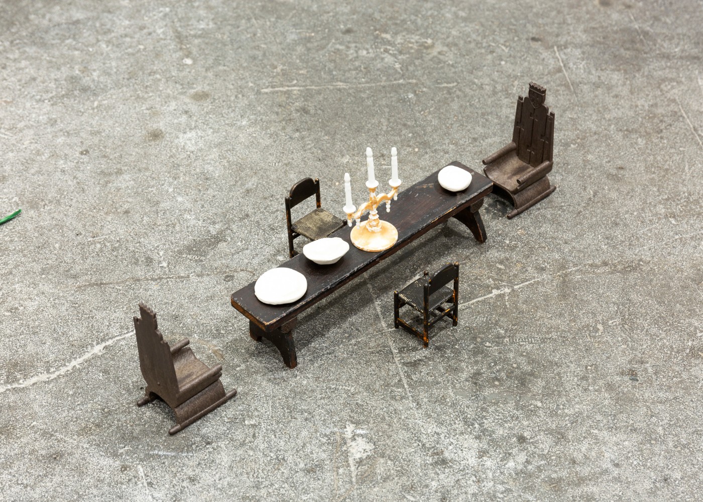 Installation view, Karen Kilimnik,&amp;nbsp;The Joker Episode of The Avengers, Art Basel Unlimited, Basel, 2024