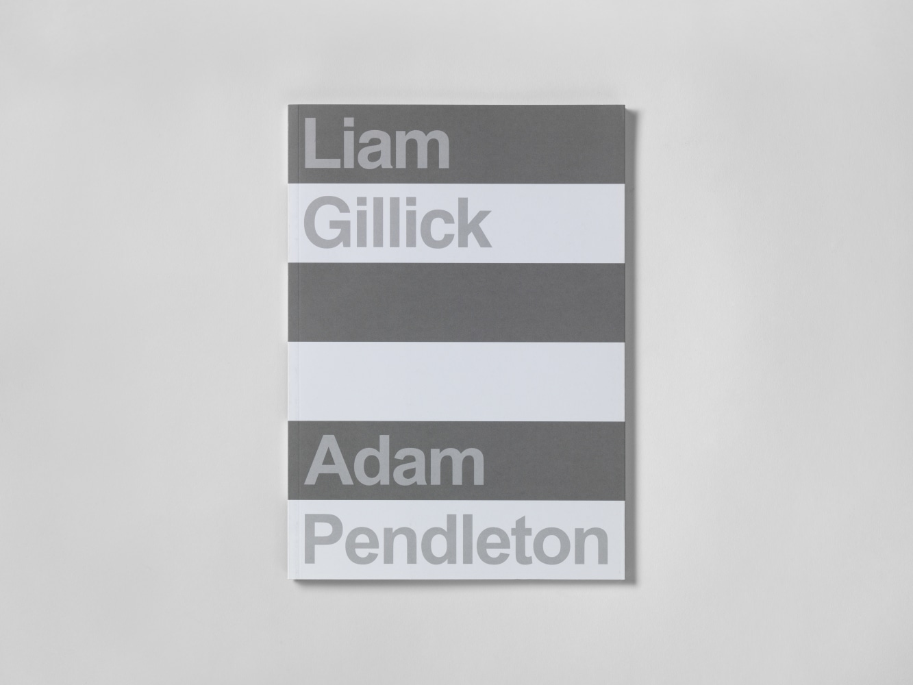 Image of Liam Gillick Adam Pendleton publication