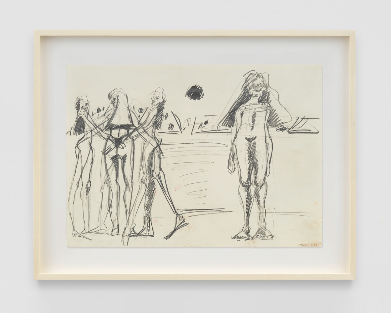 Munchies

2023

Pencil on paper

Sheet 32 x 45 cm / 12 5/8 x 17 3/4 in

Frame 43.5 x 56 cm / 17 1/8 x 22 in

&amp;copy; Sofia Mitsola