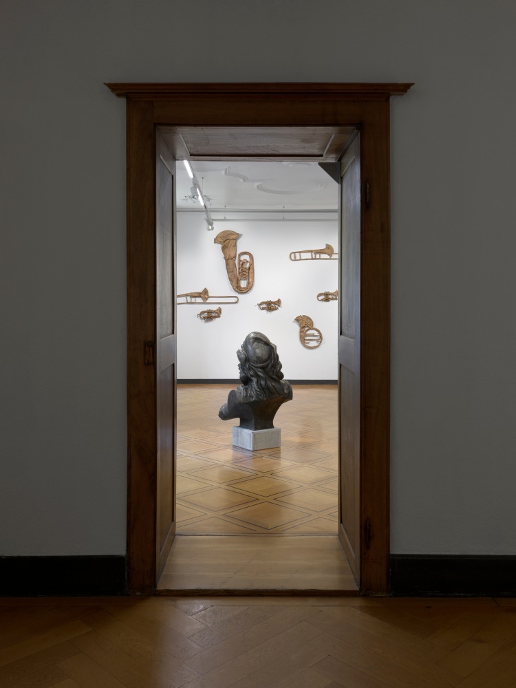 Installation views, Valentin Carron, Learning from Martigny, Le Manoir de la Ville de Martigny, 2024