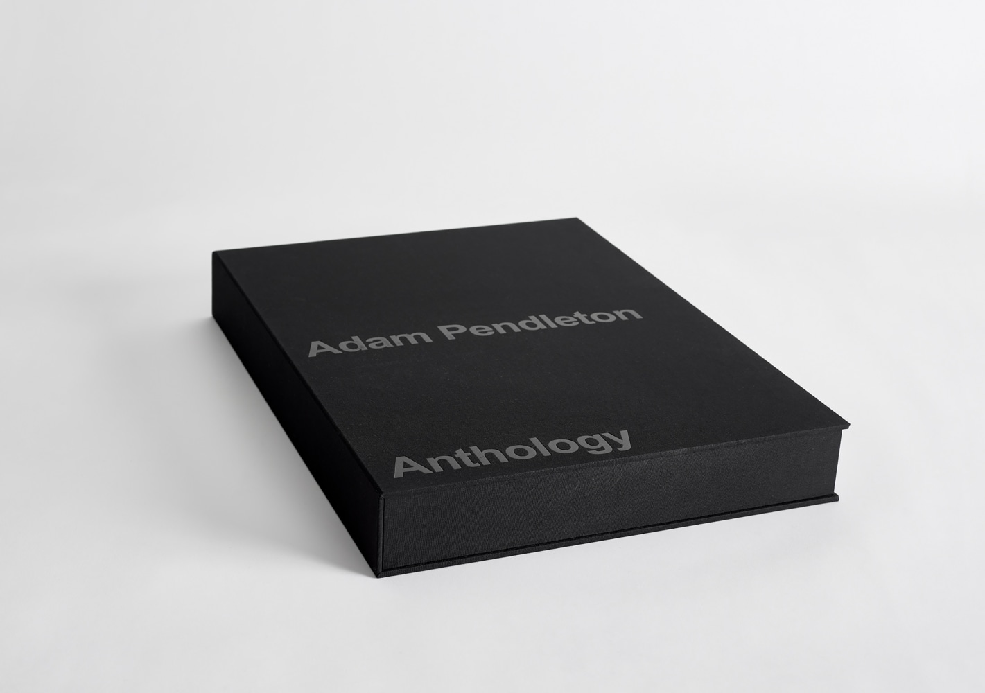 ADAM&amp;nbsp;PENDLETON&amp;nbsp;
Anthology #15
2018
Artist book
Book 47 x 35.5 x 5 cm / 18 1/2 x 14 x 2 inches