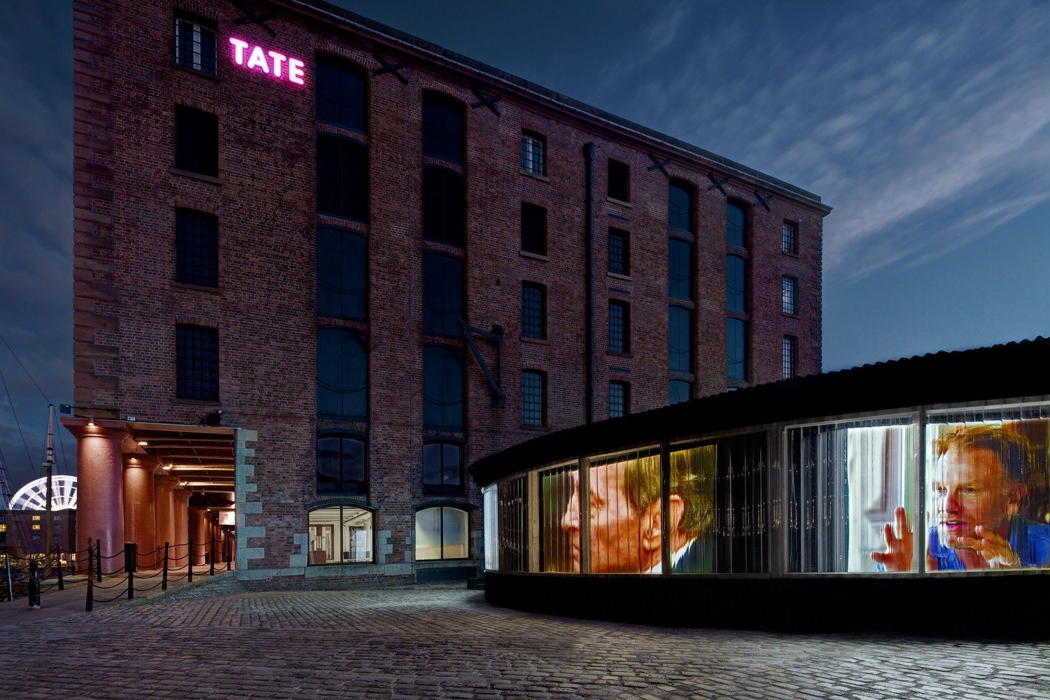 Installation view of Works by Doug Aitken