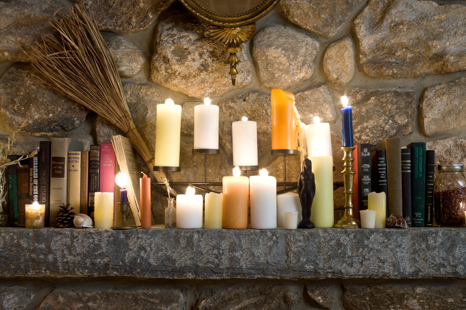 Installation view of works by Karen Kilimnik