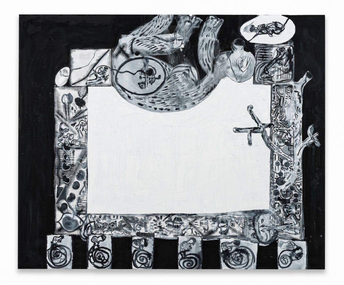 Painting by Tobias Pils