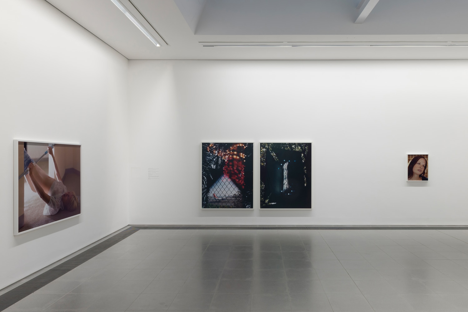 Installation view of photographs by Torbjørn Rødland