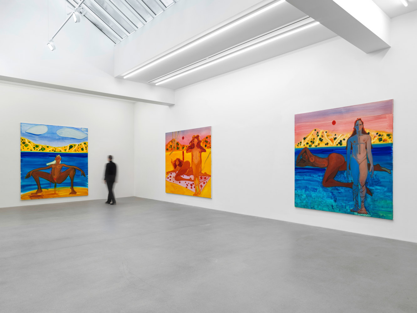 Installation view, Sofia Mitsola, Villa Venus: An Organized Dream, Galerie Eva Presenhuber, Waldmannstrasse, Zurich, 2023