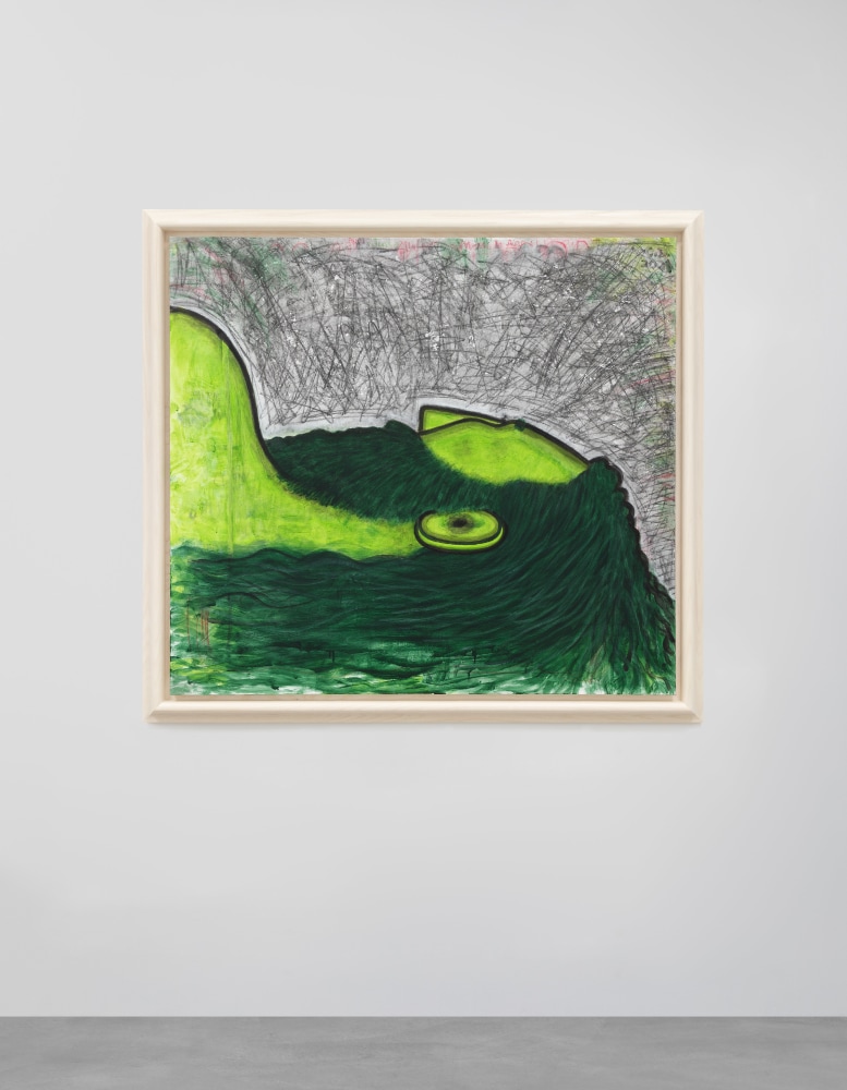 Painting by Carroll Dunham