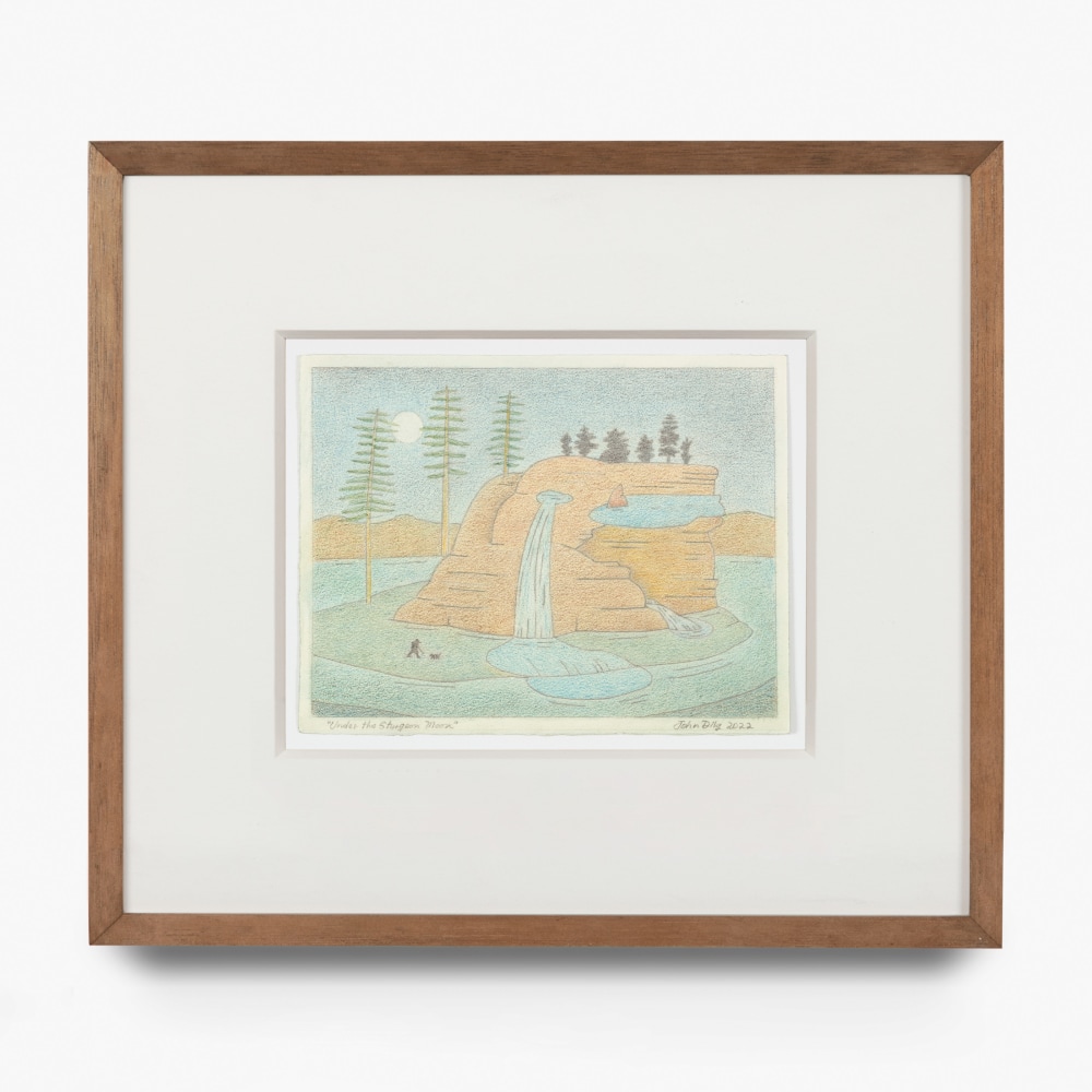 painting of a landscape by John Dilg