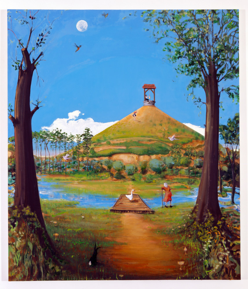 Painting by Verne Dawson