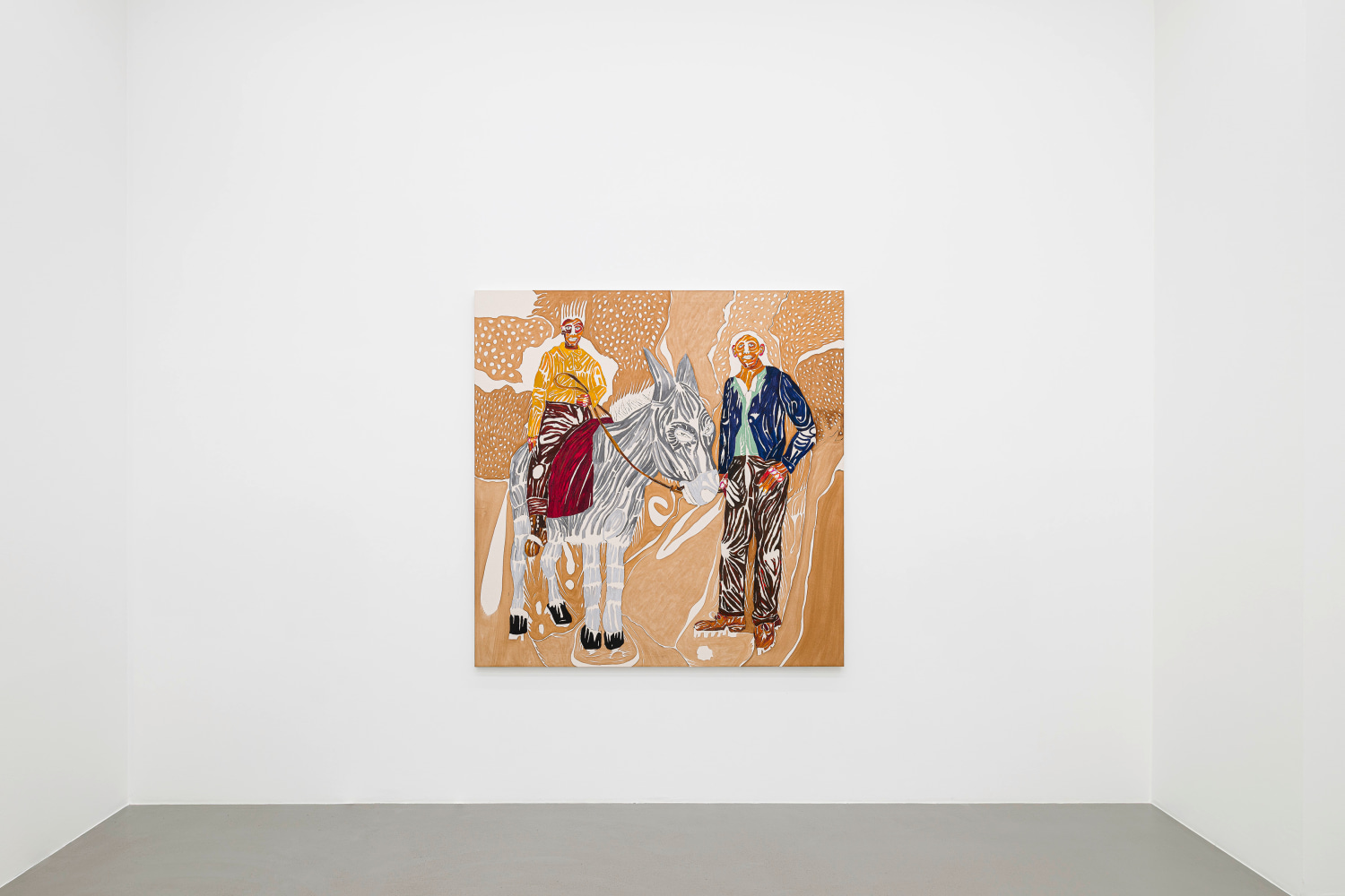 Installation view, Chase Hall, Momma&amp;#39;s Baby, Daddy&amp;#39;s Maybe, Galerie Eva Presenhuber, Vienna, 2025