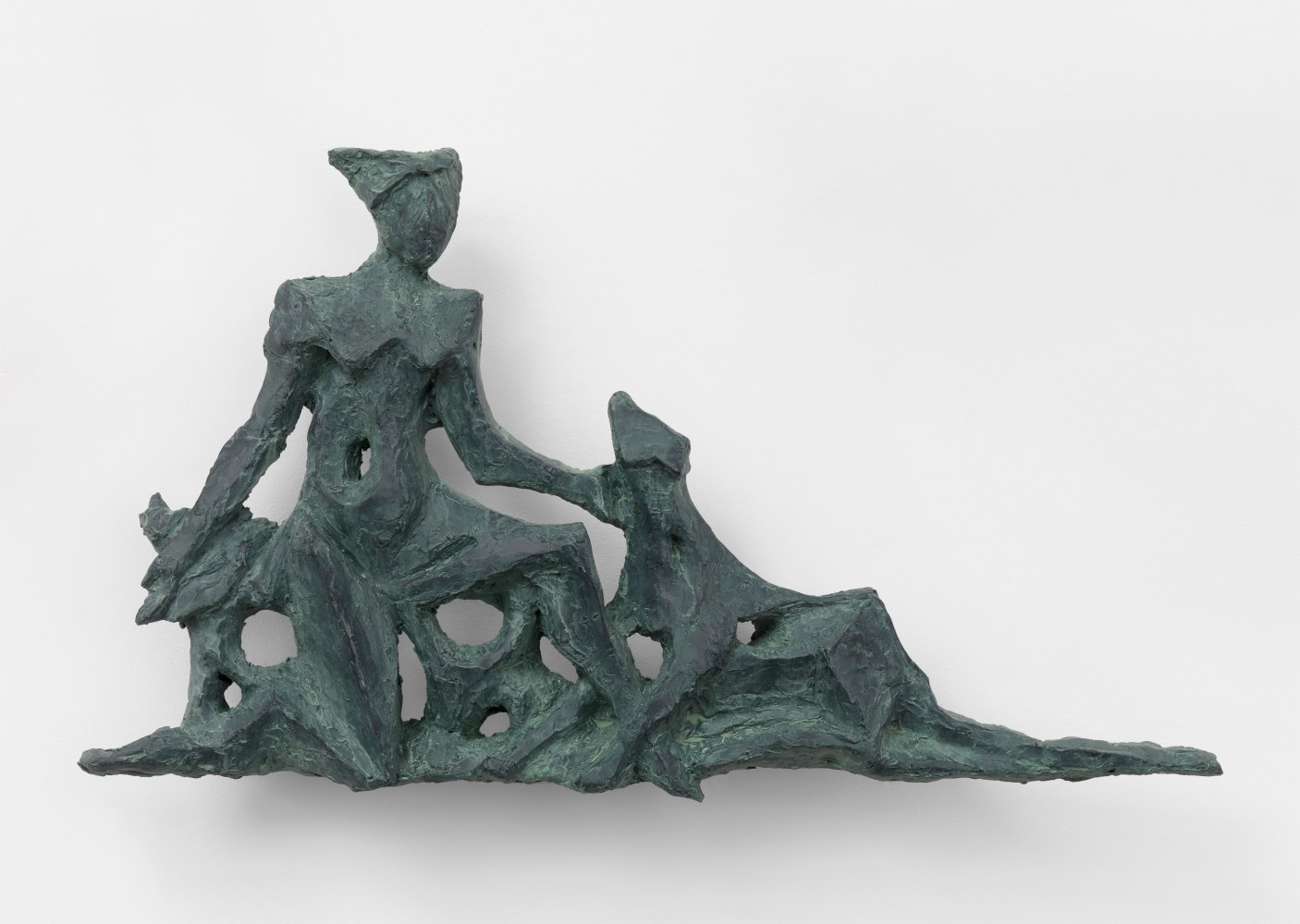 sculpture by Valentin Carron