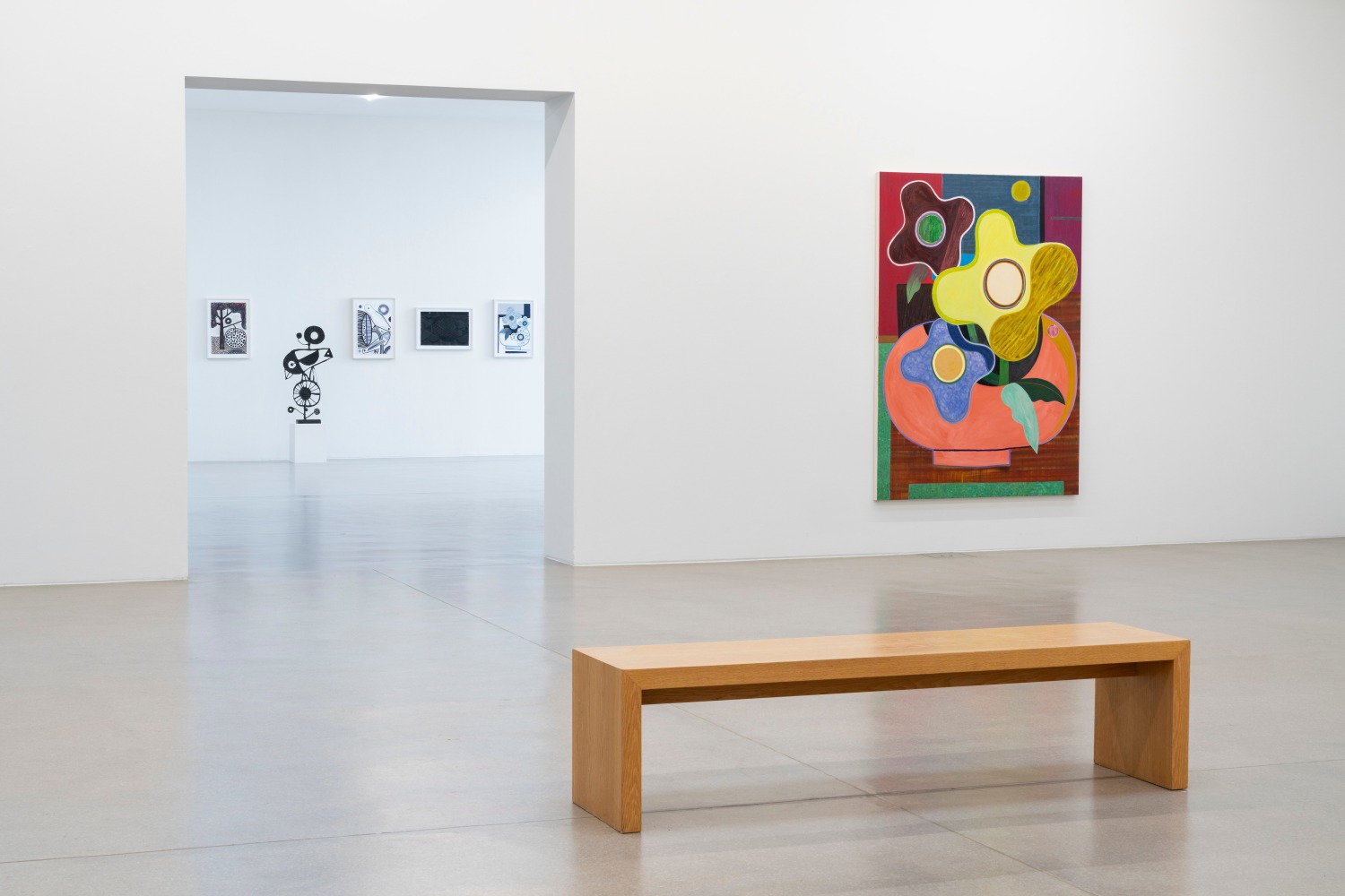 Installation view, Austin Eddy, Still Life, Kunstverein Heilbronn, Heilbronn, 2024