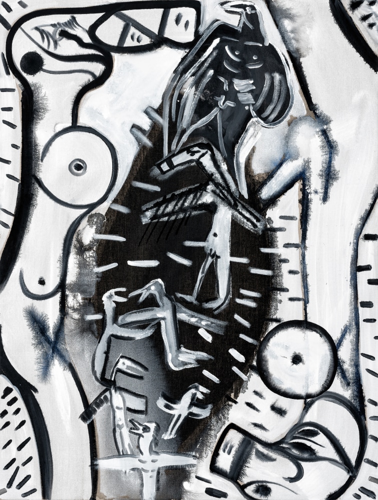 Painting by Tobias Pils