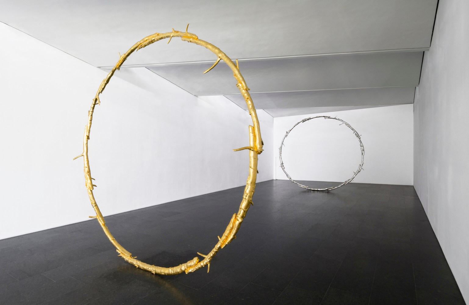 Installation view, Ugo Rondinone, long last happy, Arte Abierto, Mexico City, 2025