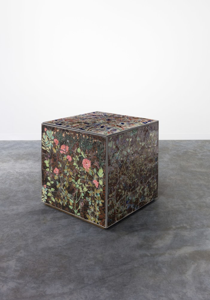 work image of sculpture by Sam Falls