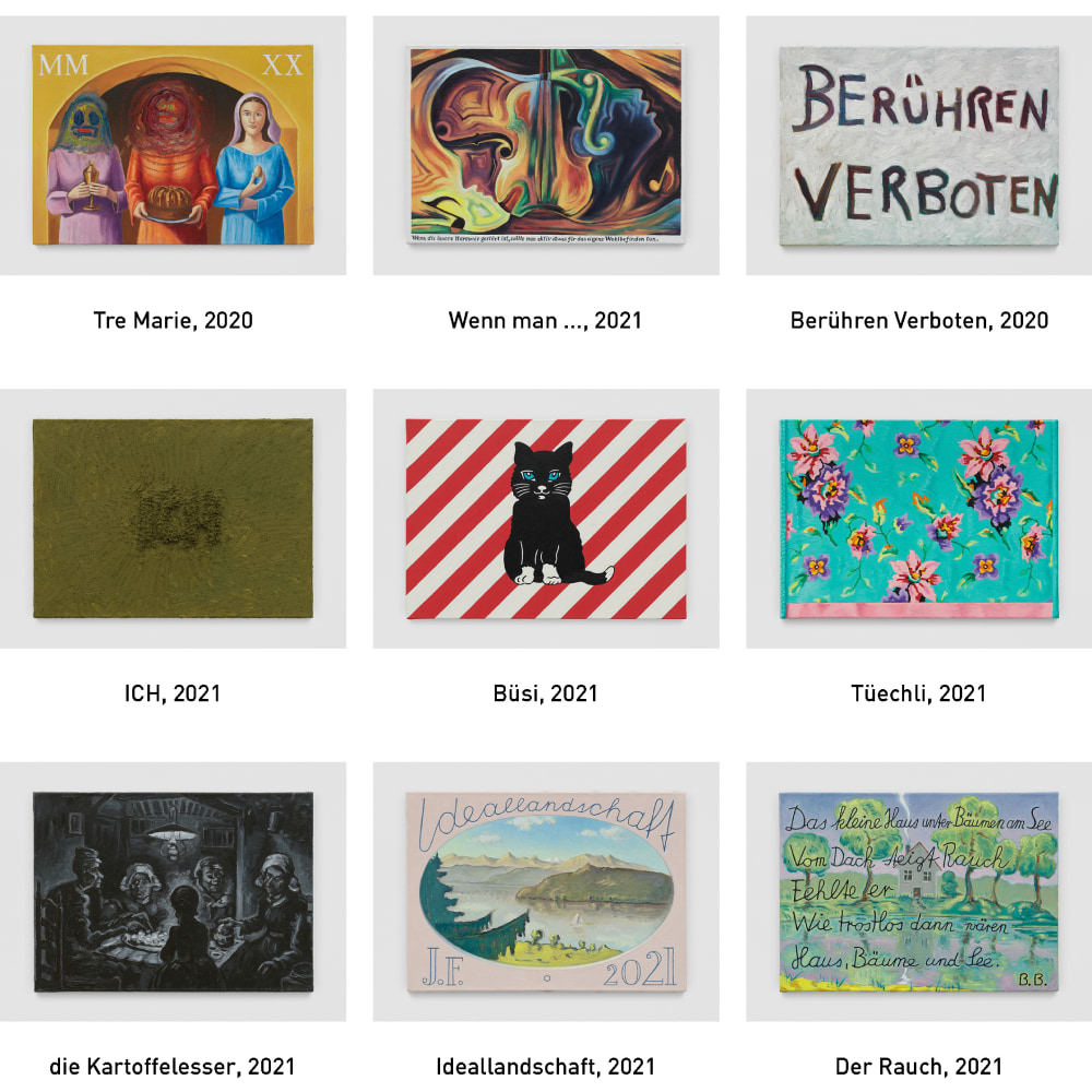 JEAN-FR&amp;Eacute;D&amp;Eacute;RIC&amp;nbsp;SCHNYDER
each
Oil on canvas
30 x 42 cm / 11 3/4 x 16 1/2 in