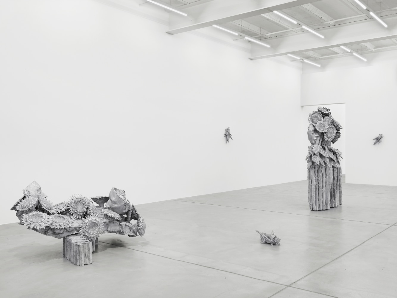 Installation view of Jean-Marie Appriou sculpture exhibition