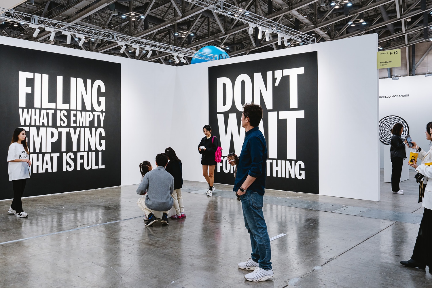 Installation view, John Giorno, Dial-A-Poem, Art Busan, Busan, 2024