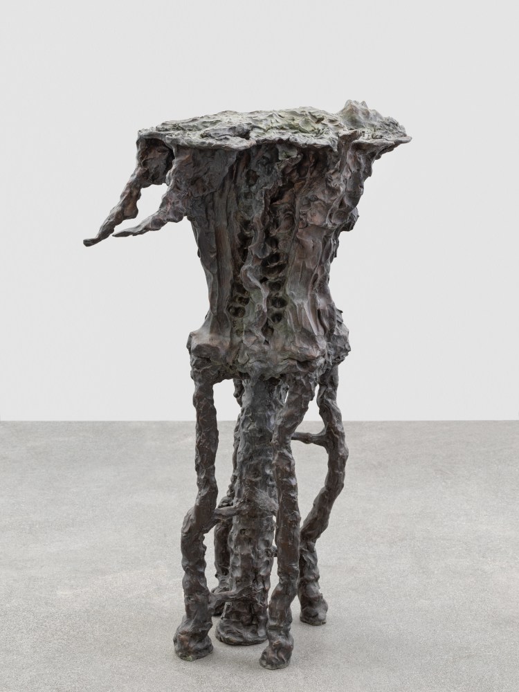 Jean-Marie Appriou Ophelia 2020 Patinated bronze 84 x 53 x 41 cm / 33 1/8 x 20 7/8 x 16 1/8 in