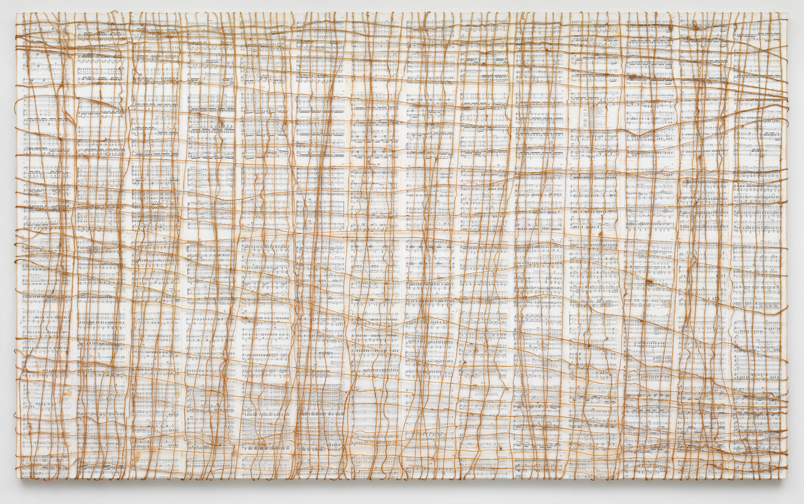 Work on canvas by Tim Rollins and K.O.S.