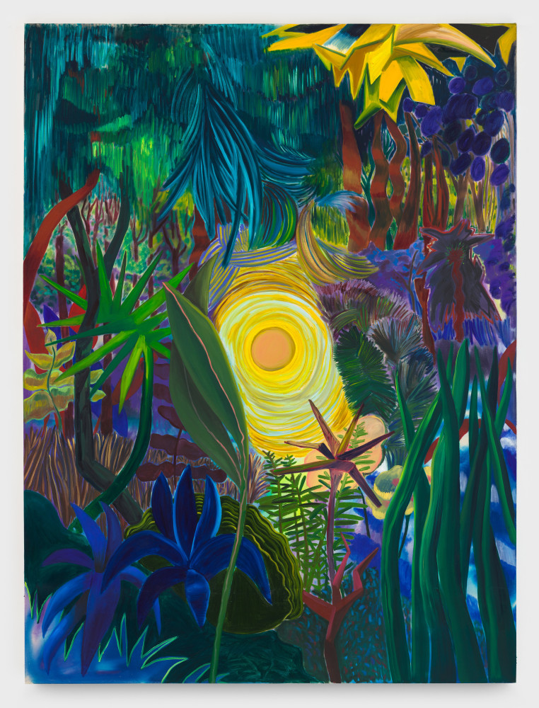 Centering and Strengthening
2021
Oil, acrylic and dye on canvas
244 x 183 x 5 cm / 96 x 72 x 2 in
​&amp;copy; Shara Hughes