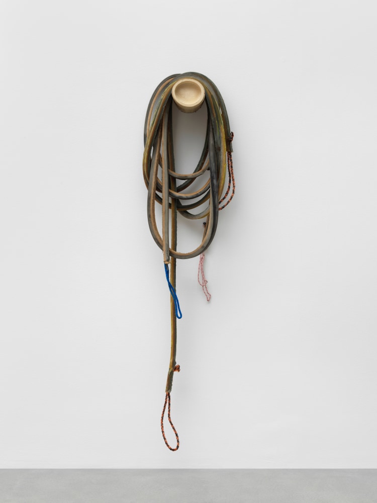 Loop 4

2021

Latex, rope, bamboo, pigment, talcum

Installation dimensions variable

&amp;copy; Liesl Raff