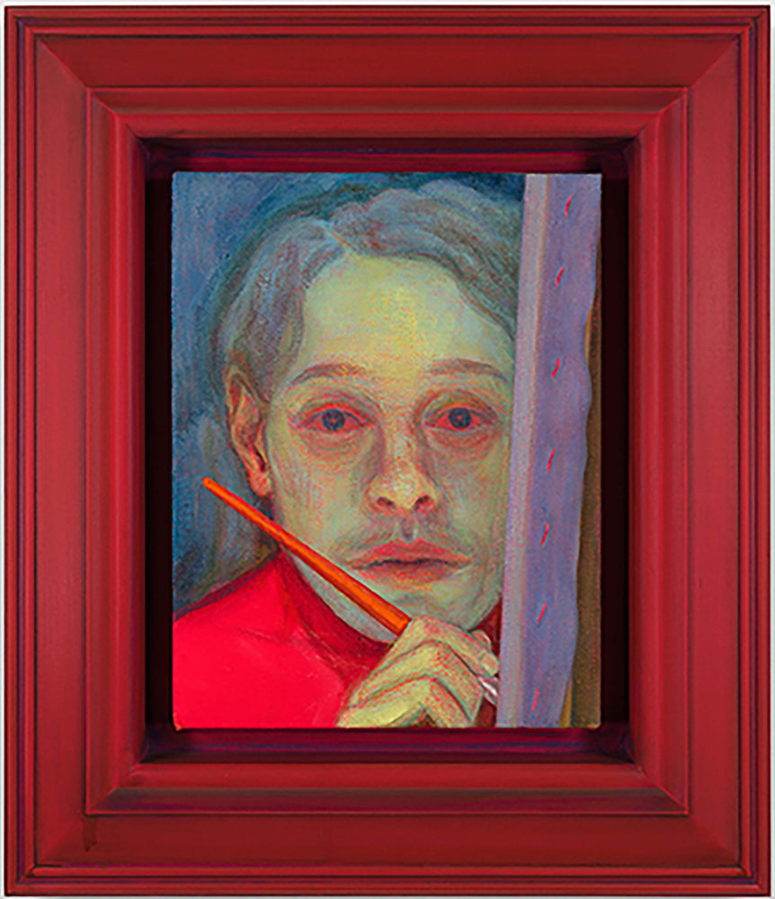 Painting by Steven Shearer