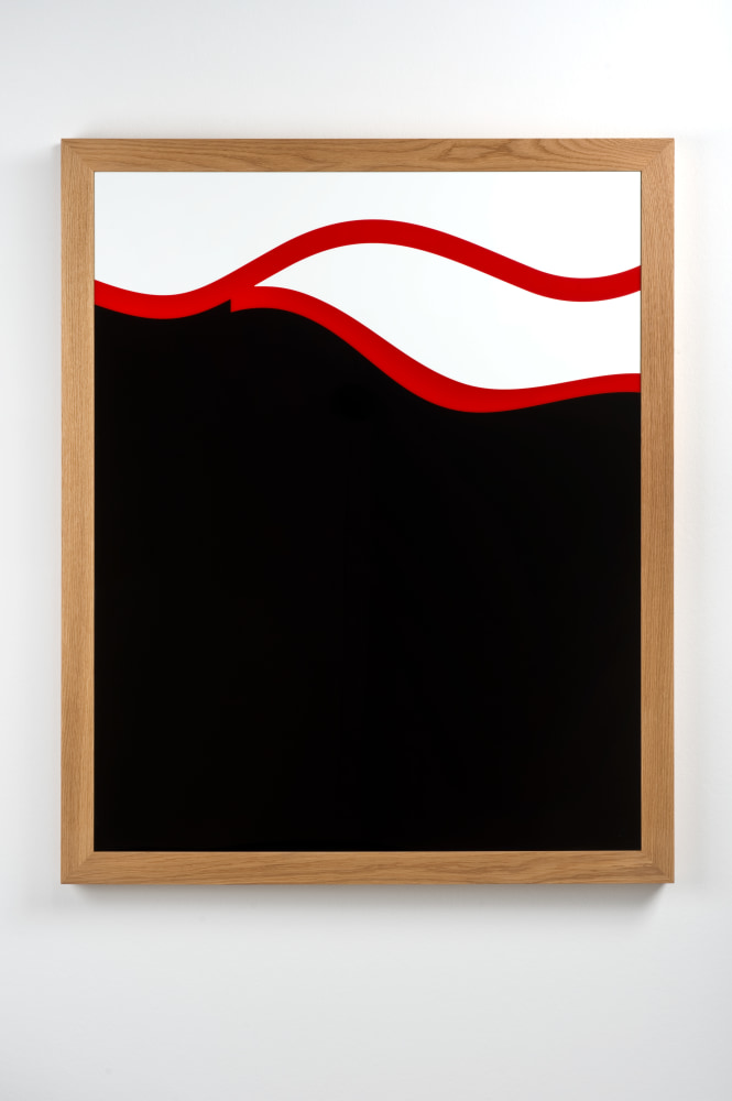 Acrylic glass piece by Gerwald Rockenschaub