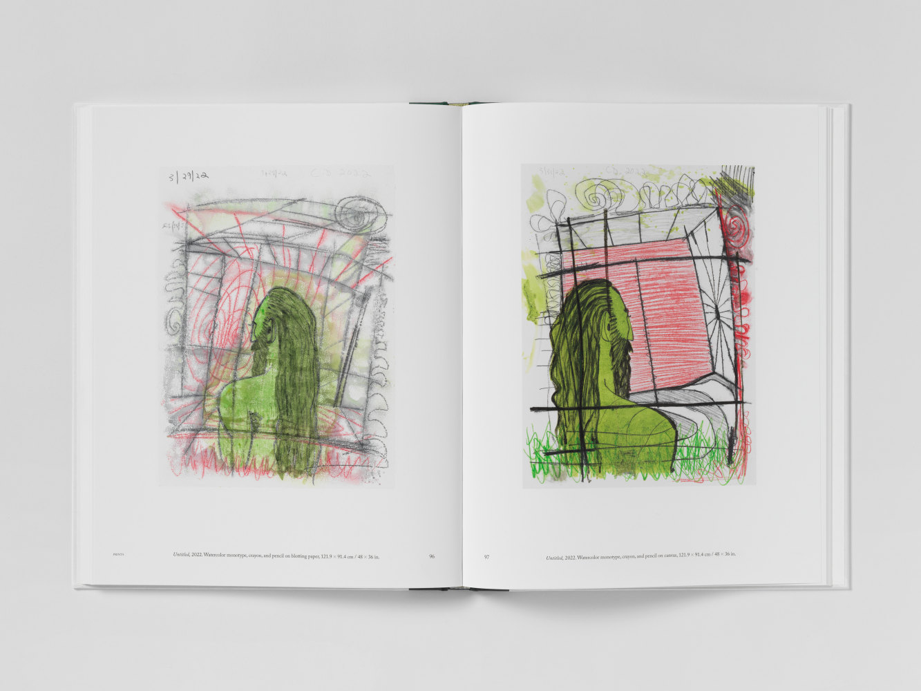 image of publication Green Period by Carroll Dunham