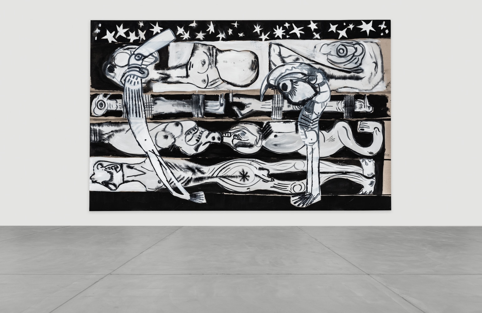 night on earth

2018
Mixed media on canvas
200 x 316 cm / 78 3/4 x 124 3/8 in

&amp;copy; Tobias Pils