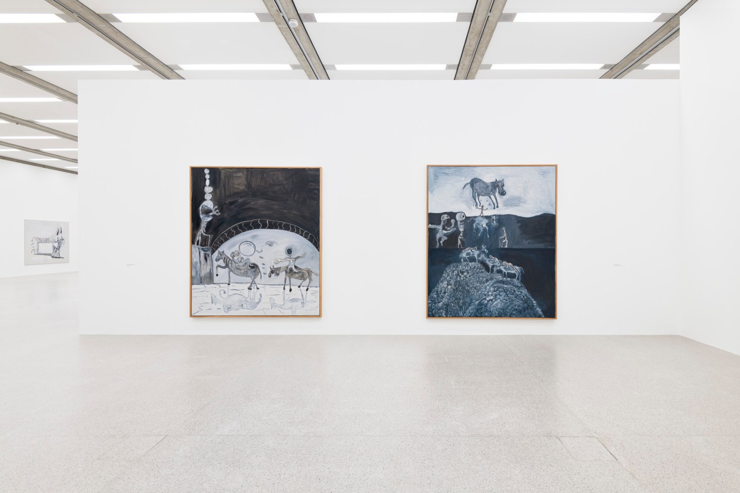 Installation view, Tobias Pils, Shh, mumok, Vienna, 2025