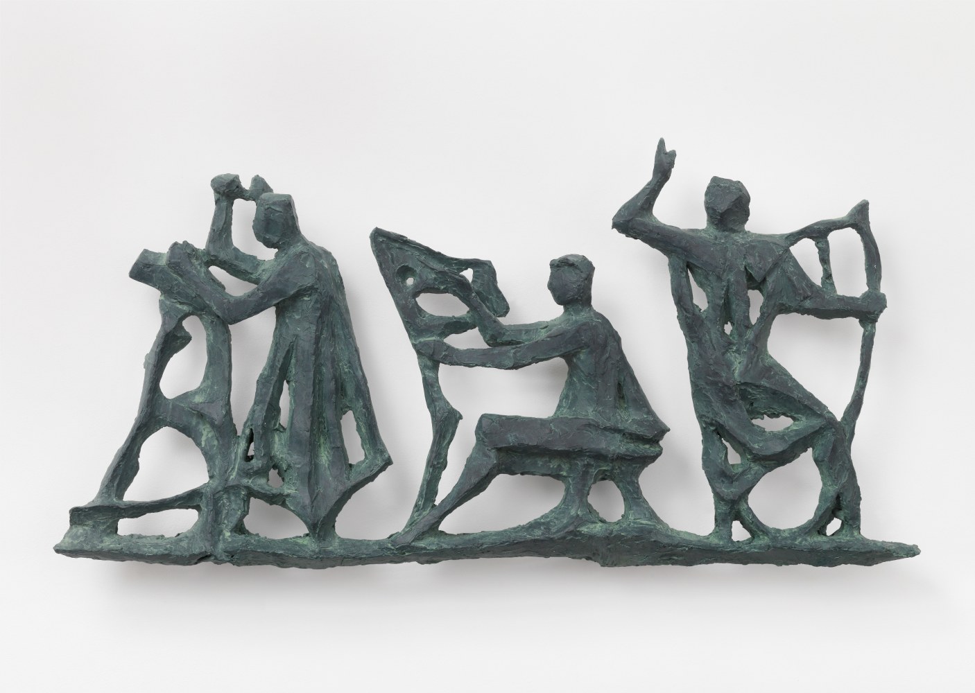 sculpture by Valentin Carron