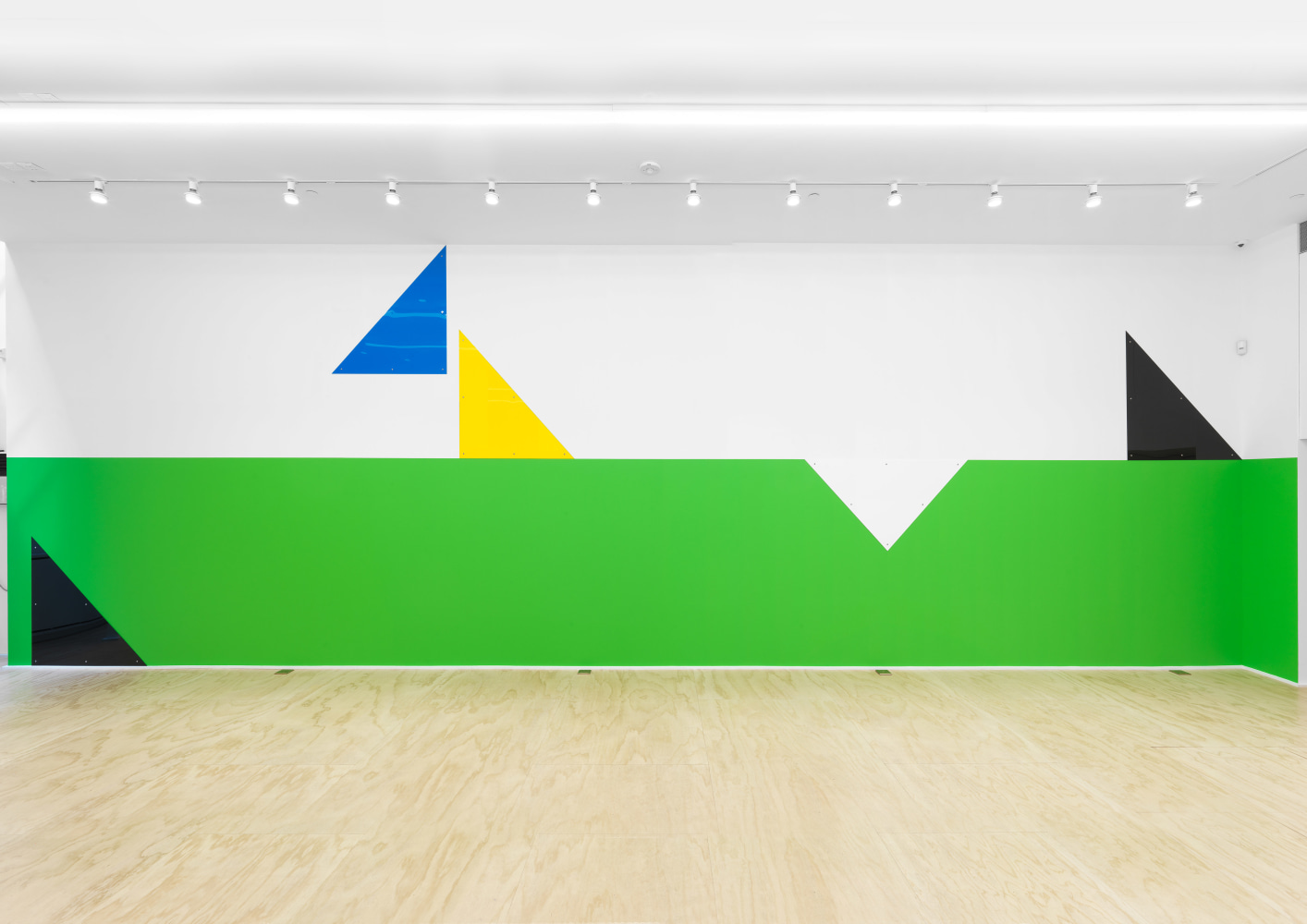 Wall painting by Gerwald Rockenschaub