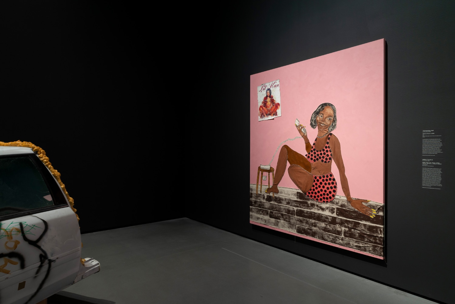 Installation view, The Culture: Hip Hop and Contemporary Art in the 21st Century, Baltimore Museum of Art, Baltimore, 2023