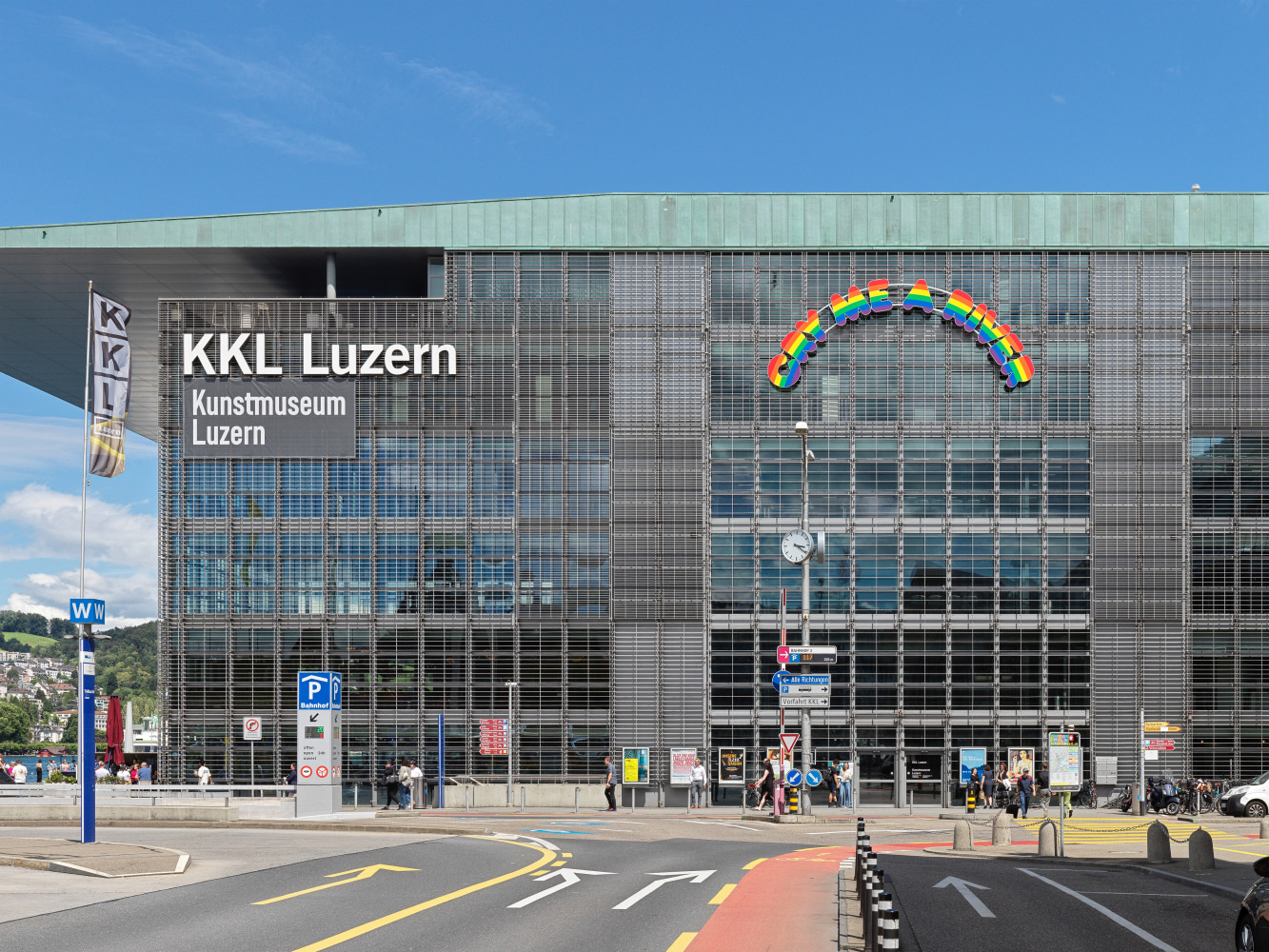 Installation view, Ugo Rondinone, Cry Me A River, Kunstmuseum Luzern, Lucerne, 2024