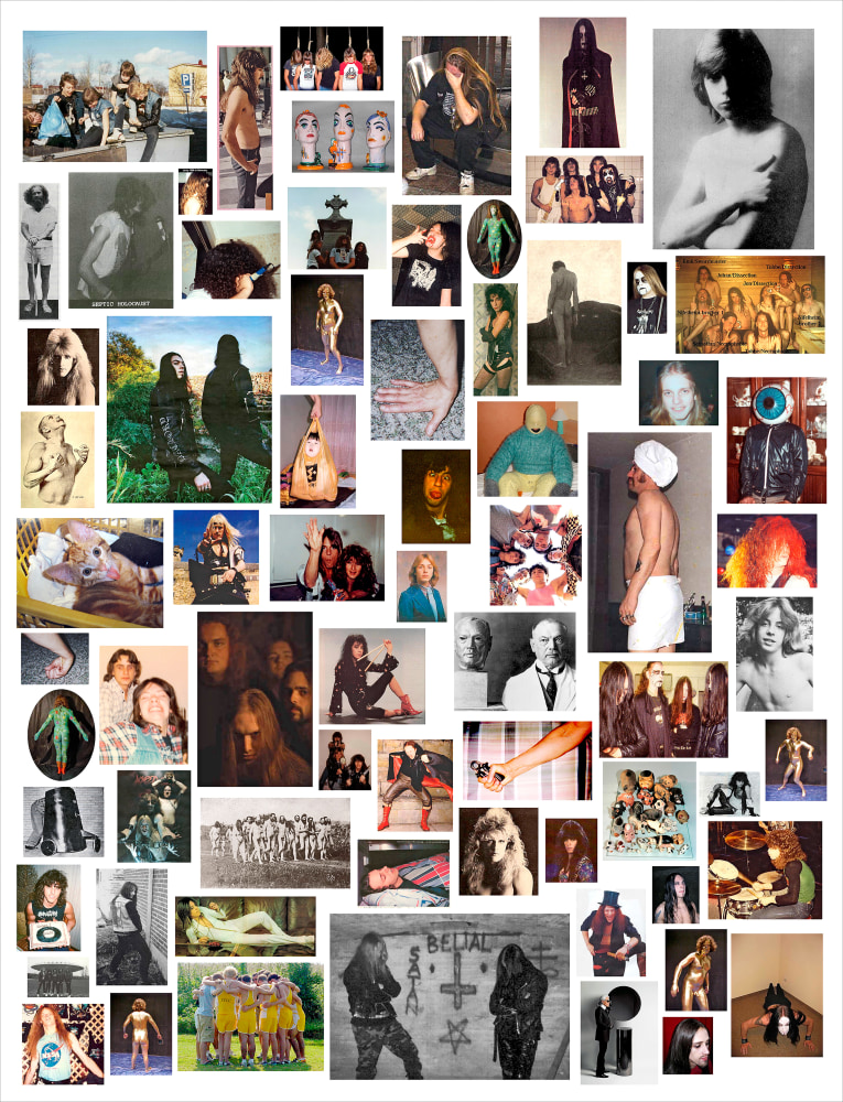 Inkjet print on paper by Steven Shearer