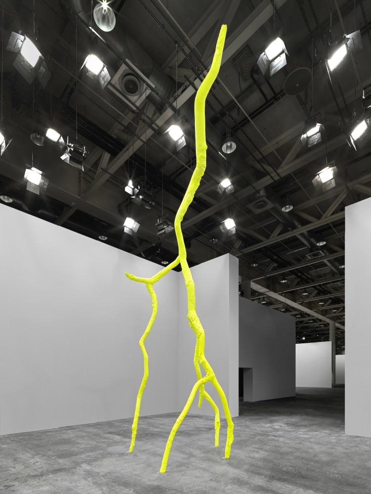 Installation view, Ugo Rondinone, luminous light, Art Basel Unlimited, Basel, 2024
