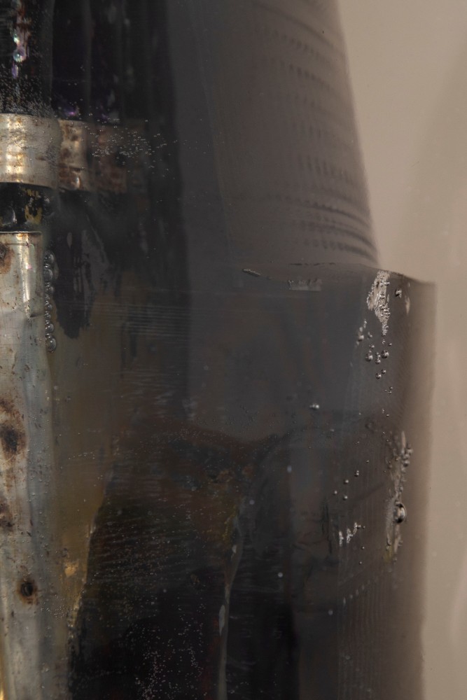 MATTHEW ANGELO HARRISON
Carrying Your Shadow
2024
Wooden figure, polyurethane resin, steel, acrylic
Sculpture 66 x 30 x 23 cm / 26 x 11 3/4 x 9 in
Pedestal 112 x 35.5 x 25.5 cm / 44 1/8 x 14 x 10 in
HARRI60082