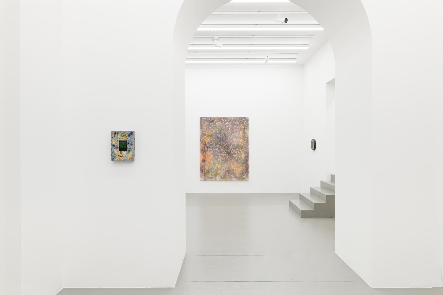 Installation view, Sam Falls, Vienna