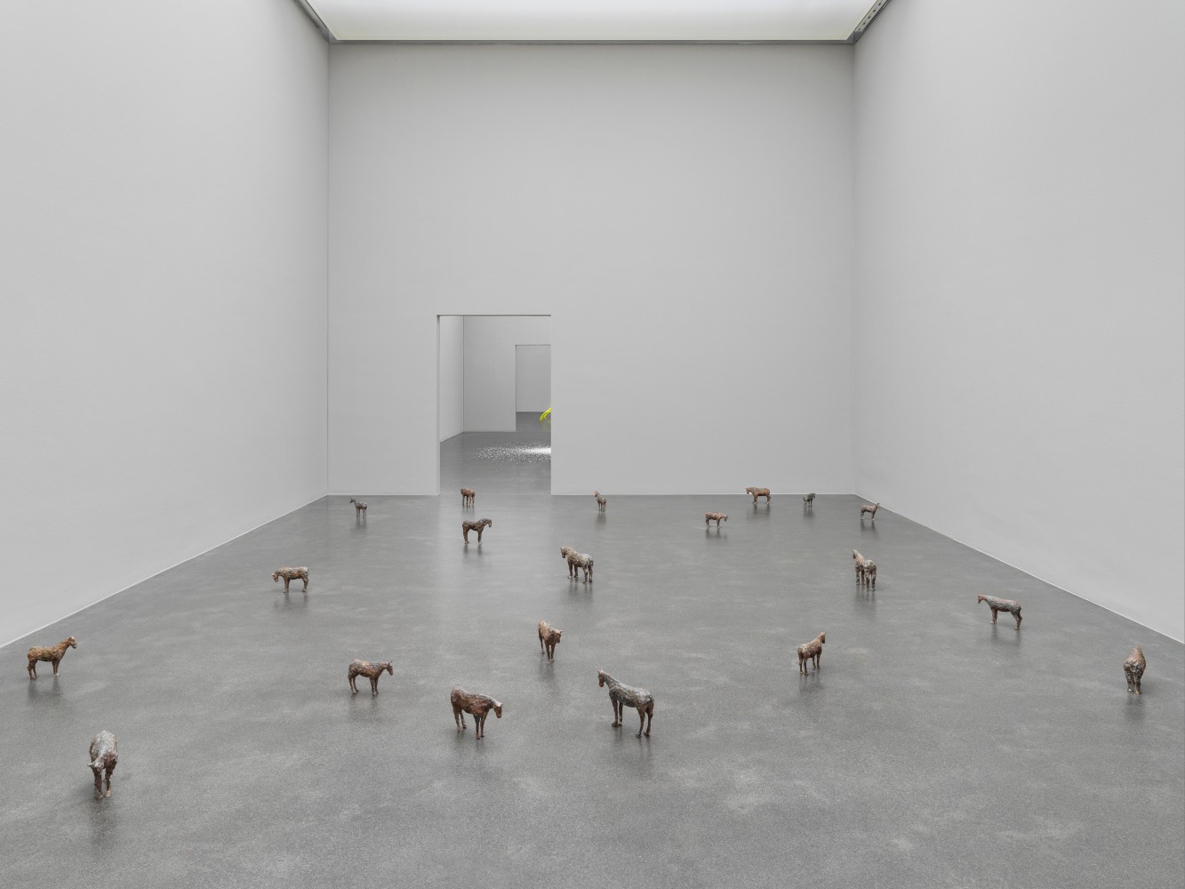 Installation view, Ugo Rondinone, Cry Me A River, Kunstmuseum Luzern, Lucerne, 2024