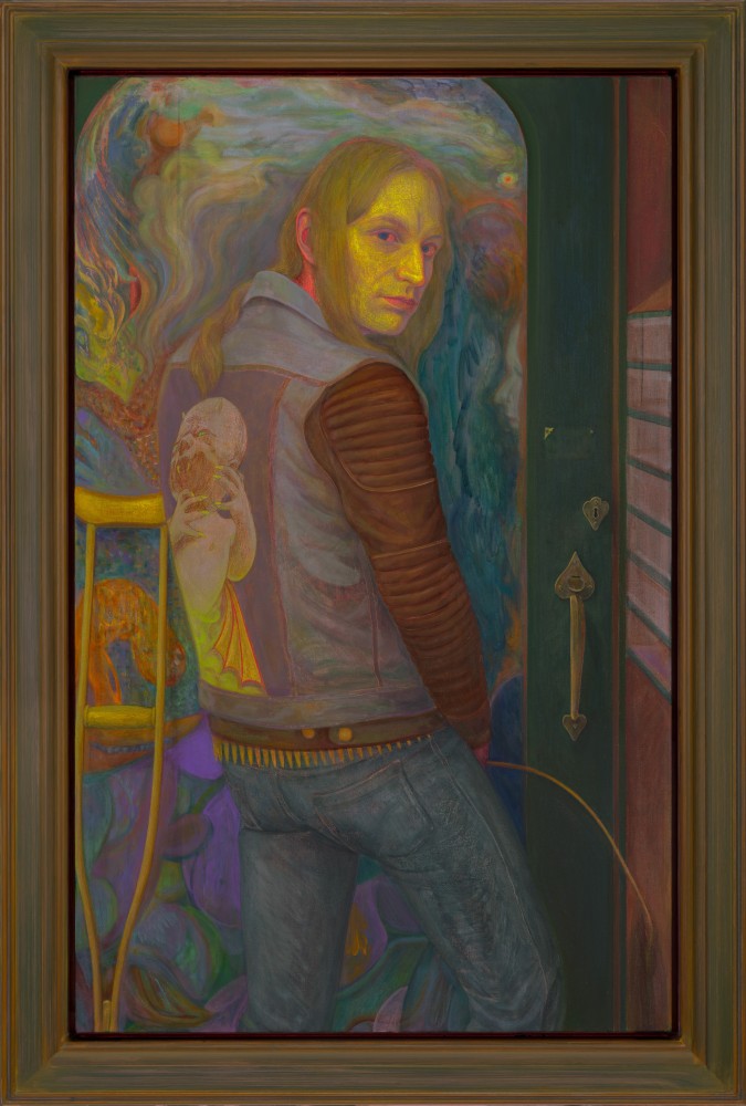 Painting by Steven Shearer