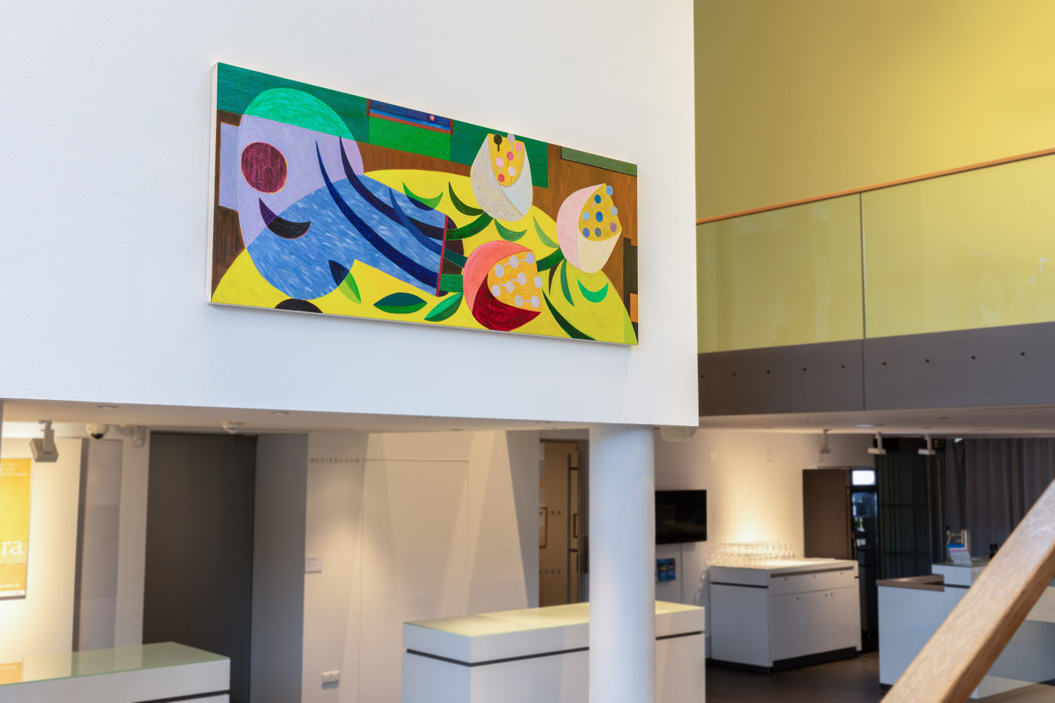 Installation view, Austin Eddy, Sea Song, Kunsthalle Emden, Emden, 2025