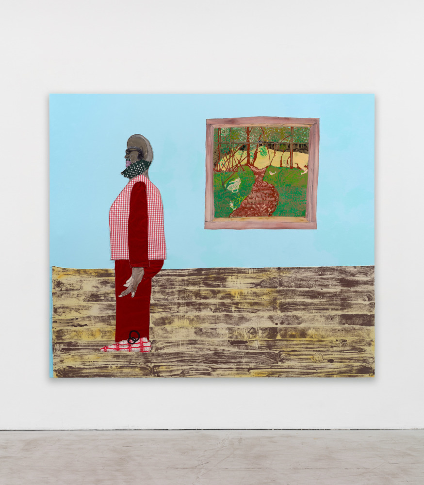 Work by Tschabalala Self