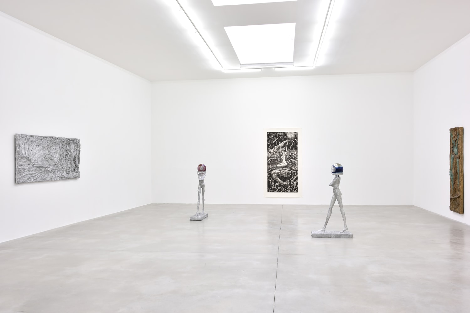 Installation view of Works by Jean-Marie Appriou
