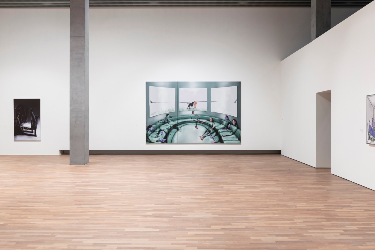 Installation view, Louisa Gagliardi, Many Moons, MASI, Lugano, 2025