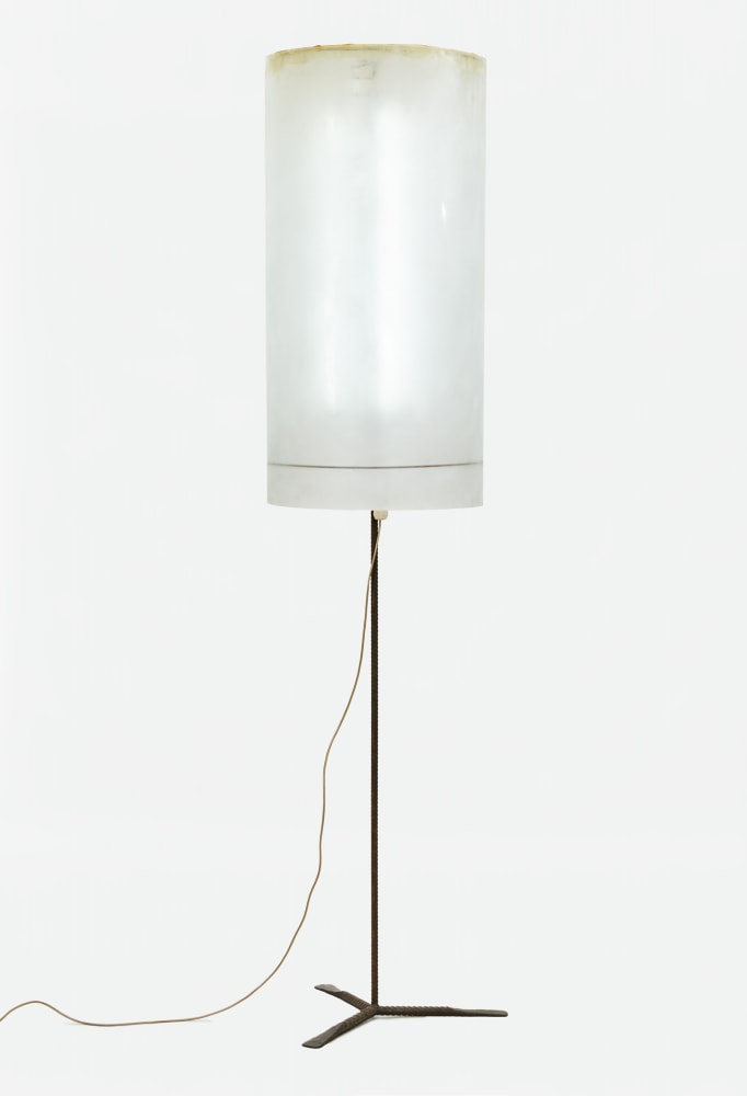 FRANZ WEST

Large lamp (Gro&amp;szlig;e Lampe)
2005/2024
Steel, acrylic, LEDs
Total dims. 282 x 73 x 73 cm / 111 x 28 3/4 x 28 3/4 in
Lamp shade 125 x &amp;oslash; 73 cm / 49 1/4 x &amp;oslash; 28 3/4 i
WEST 60121